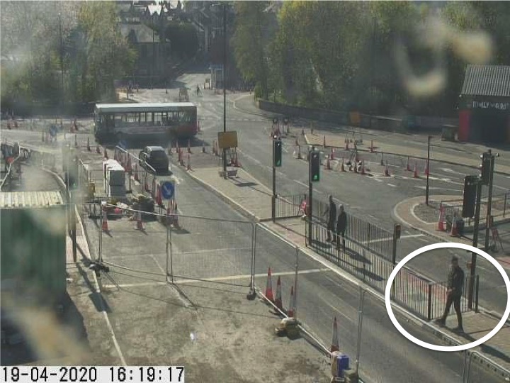 Traffic camera view of Haddricks Mill.