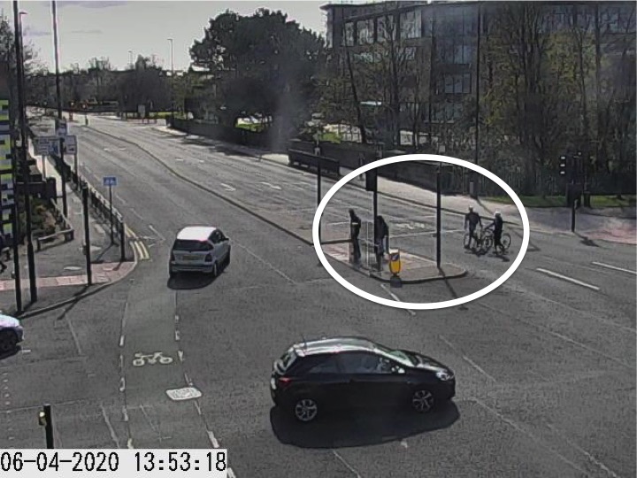 Traffic camera view near Regent Centre.