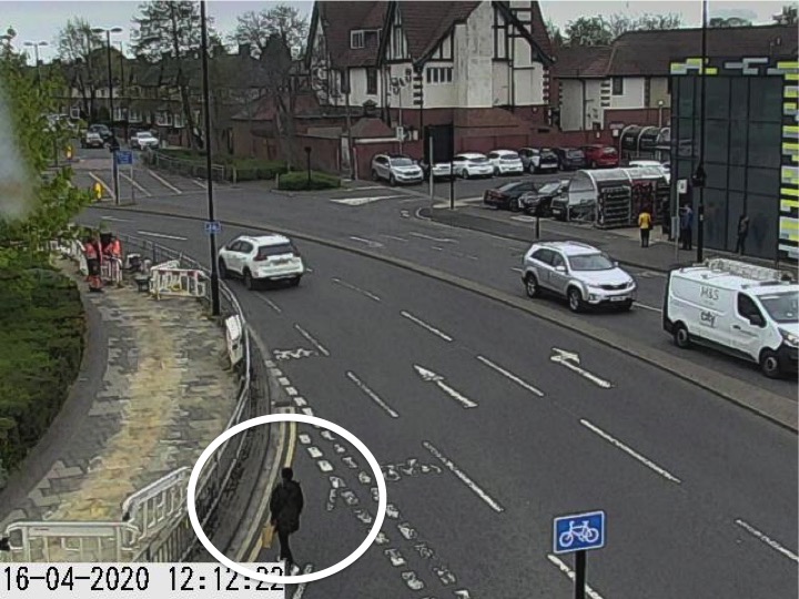 Traffic camera view near Regent Centre.
