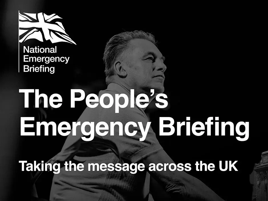 National Emergency Briefing banner